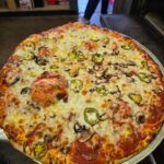 A Pizza Pie at Pizza Palace Wellington.